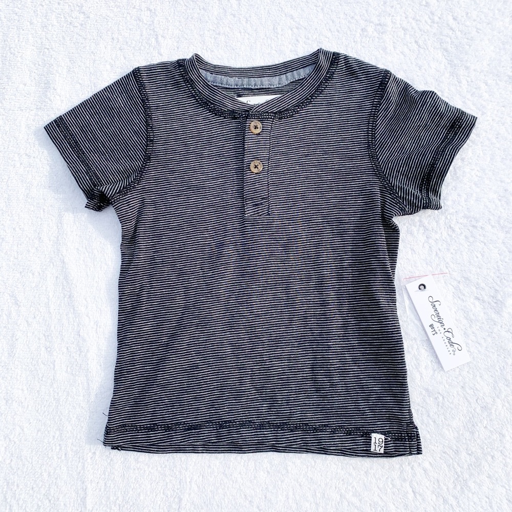 Sovereign Code Striped Shirt Size 18 Months NWT